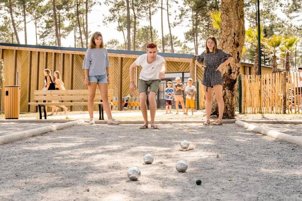 Mobil-Home Loic Camping Les Dunes De Contis Saint-Julien-en-Born Buitenkant foto