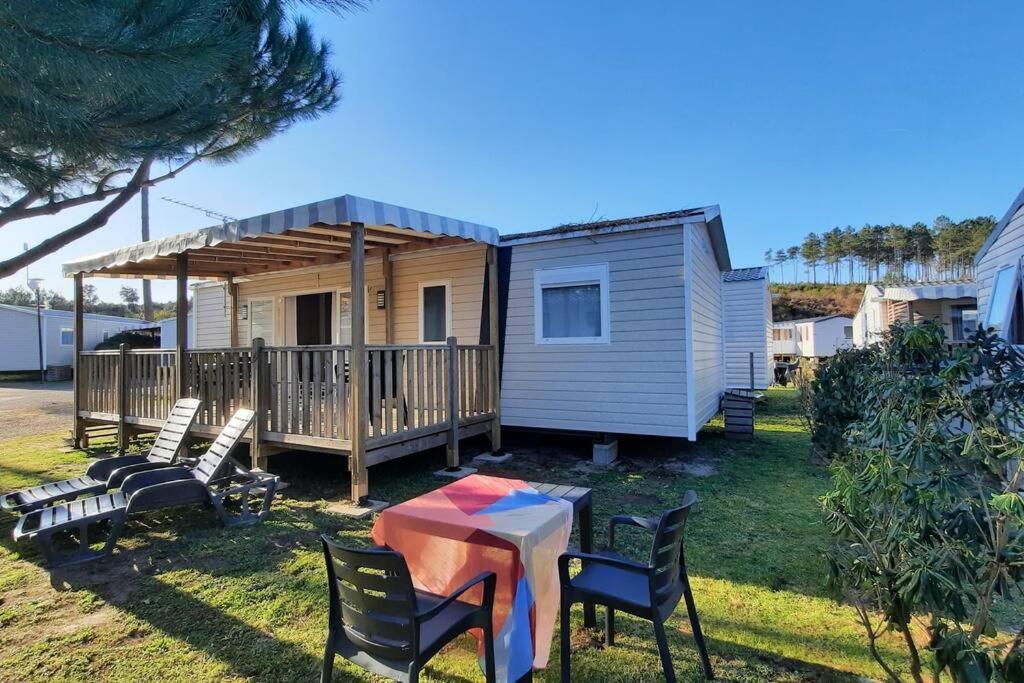 Mobil-Home Loic Camping Les Dunes De Contis Saint-Julien-en-Born Buitenkant foto