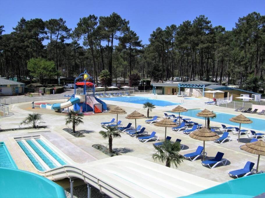 Mobil-Home Loic Camping Les Dunes De Contis Saint-Julien-en-Born Buitenkant foto